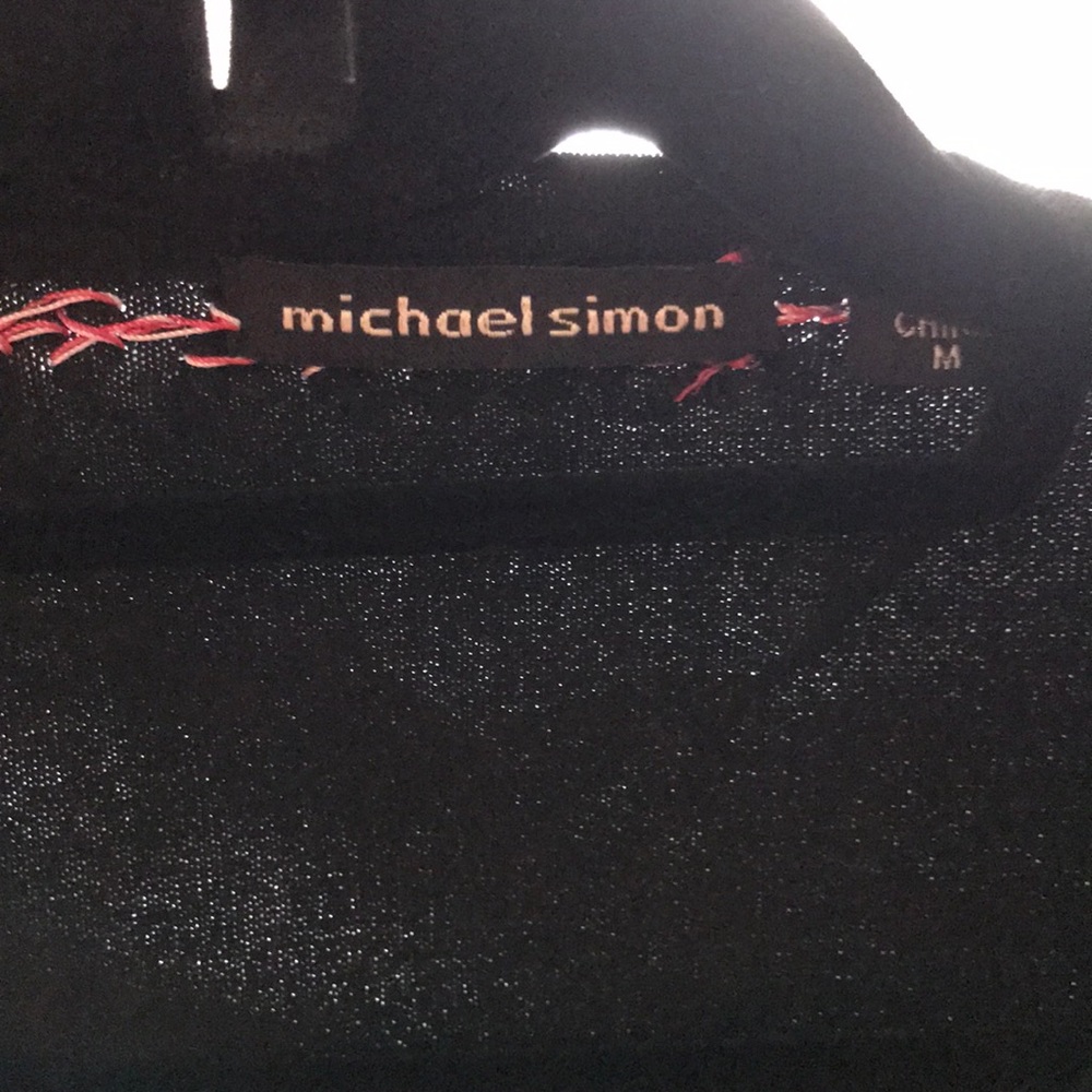 Sequined Michael Simon Set -Shell & Matching Shirt - image 4